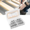200PCS Round Head Cross Screws 304 Stainless Steel Self Drilling