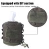 Tactical Toilet Paper Holder, Waterproof Toilet Roll Paper Bag Toilet