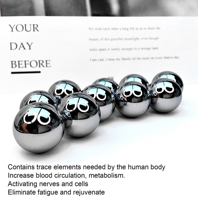 40MM Hand Rolling Balls Increase Blood Circulation Promote Metabolism Terahertz