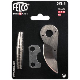 Felco Hand Pruner Replacement Kit (2/3-1) - Spare Blade, Spring, & Adjustment Key for Garden Shears & Clippers