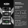 Black Supplements Creatina Monohidratada 1kg 200 Servicios
