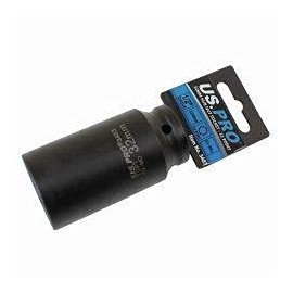 US PRO Tools 32mm 1/2" dr 12 Point Deep Hub Nut Socket, Gearbox etc 3483