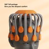 Electronic Claw Head Massager Intelligent Musical Sound Red Ray Decompression