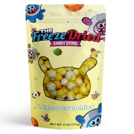 The Freeze Dried Candy Store Lemon Crunchies 4 OZ.