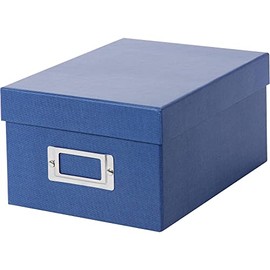 Bella Vista Photo Box Approx. 700 Photos 10 x 15 cm Blue
