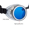 Steampunk Goggles Victorian Style Rave Glasses?with Double Ocular Loupe Vintage