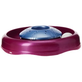 Coastal Pet Turbo Catnip Cyclone Cat Toy - Interactive Cat Toy Ball Track - for Cats and Kittens - Aqua Mulberry - 10"