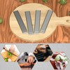 XARILK 4 PCS Diamond Knife Sharpening Stones Set with Aluminum