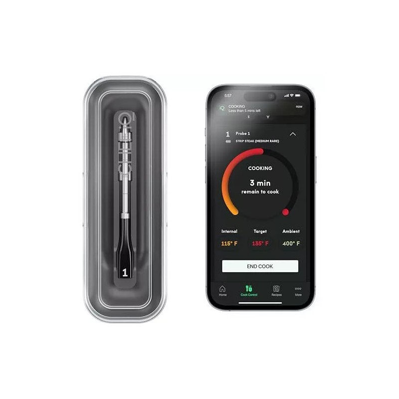 CHEF iQ Smart Wireless Meat Thermometer with Ultra-Thin Probe Unlimited