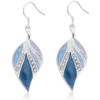 OYEFLY Dangle Earrings Sterling Silver Drop Earring Handmade Bohemian Teardrop