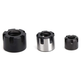 ER11M/16M/20M Collet Nut 40 Steel Fasteners Prcatical ER Collet Nut for CNC Woodworking Engraving Machine
