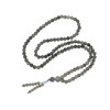 Jeannieparnell N571 108 Bead 6mm Labradorite Mala – Elastic Crystal