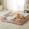 LEXTRO Orthopedic Dog Bed for Large Dogs, Egg Crate Foam