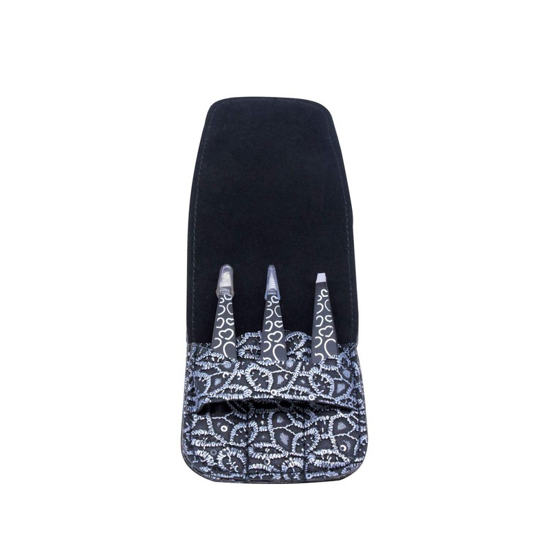 3Pcs EyeBrow Tweezers set With Straight, Slanted, Pointed Tweezers in