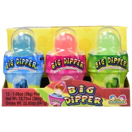 Big Dipper Candy Ring With Sour Powder 12 Count