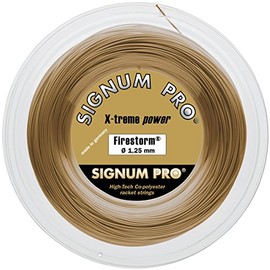 Signum Pro Unisex's Firestorm String Reel-Metallic Gold, 1.2 mm/200 m