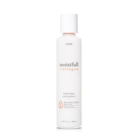 Etude Moistfull Collagen Toner , 6.76fl.oz (200ml) (21AD) | Water Essence Type Toner to Hydrate and Keep Your Skin Moistured