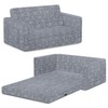 Serta Perfect Sleeper Extra Wide Convertible Sofa to Lounger -