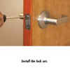 IVY Classic 27003 Carbon-Steel Lock Installation Kit with Guide Template