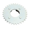 420 32T 50mm Rear Sprocket with Cushion Rubber Wheel Sprocket