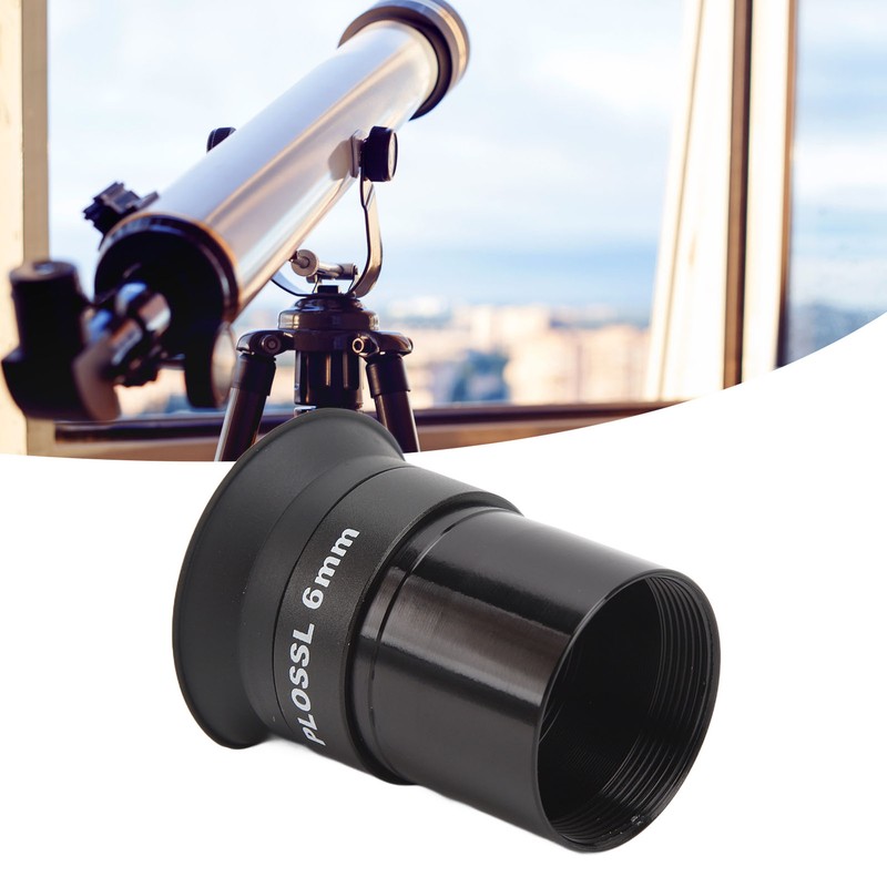 Telescope Eyepiece 1.25in Plossl Multilayer Broadband Coating Astronomical Telescopes Accessory