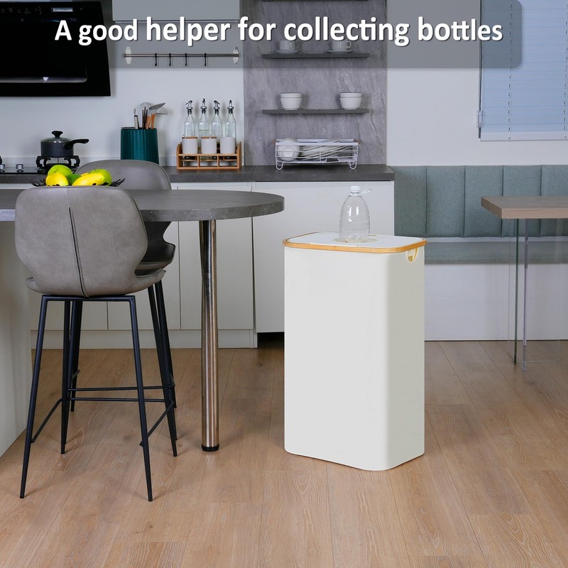 iEGrow 29 Gallons Recycling Bins for Kitchen, Indoor Recycle Bins