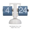 Page Turning Clock Single Leg European Vintage Simple Automatic Flip