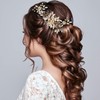 5 Peines Laterales de Perla de Pelo de Boda Peine