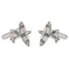 Spitfire Fighter Plane Cufflinks with Roundel Presented in GS Cufflink