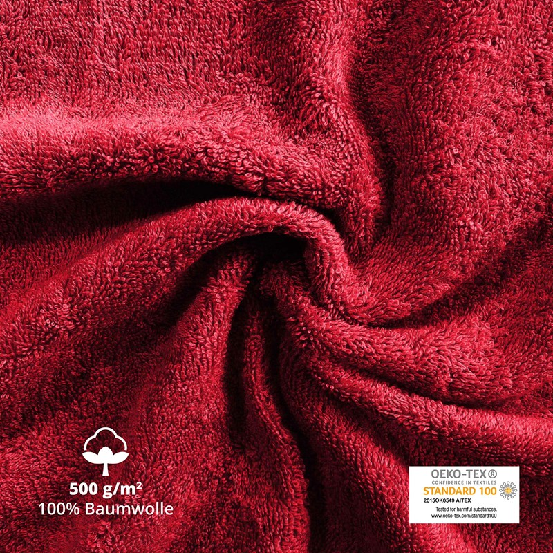 Class 4 Piece Terry Towel Set | Pack of 4