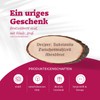 Geschenkissimo Bark Board XXL with Engraving, Name + Motif, Oval