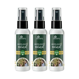 Árbora Repelente Natural de Moscos geranio y citronela sin DEET 3 pack                                                                                