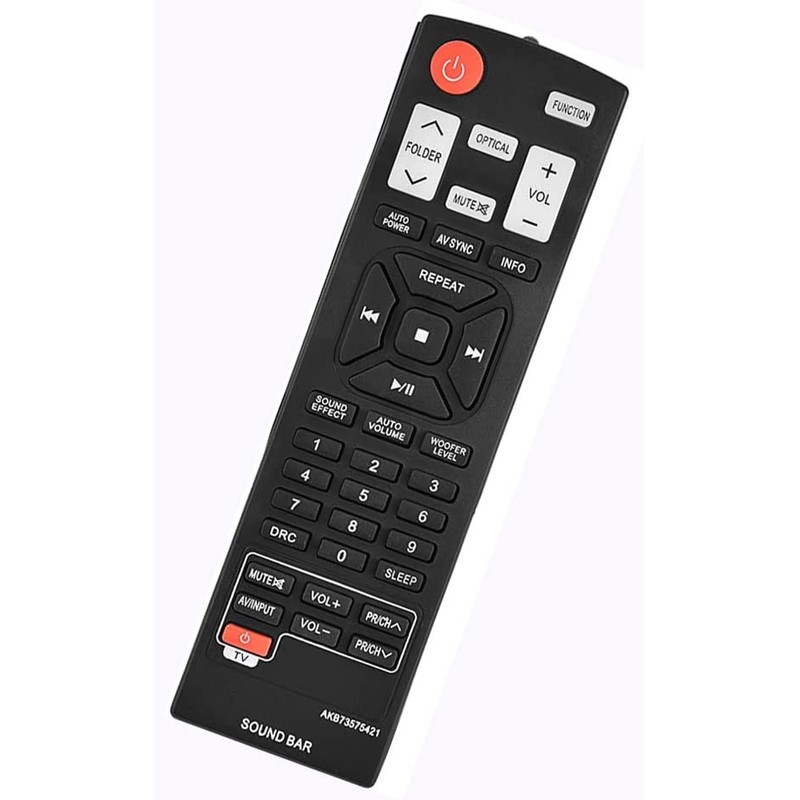 AKB73575421 Remote Replacement for LG Soundbar NB3530A NB3531A NB4530A NB5540A