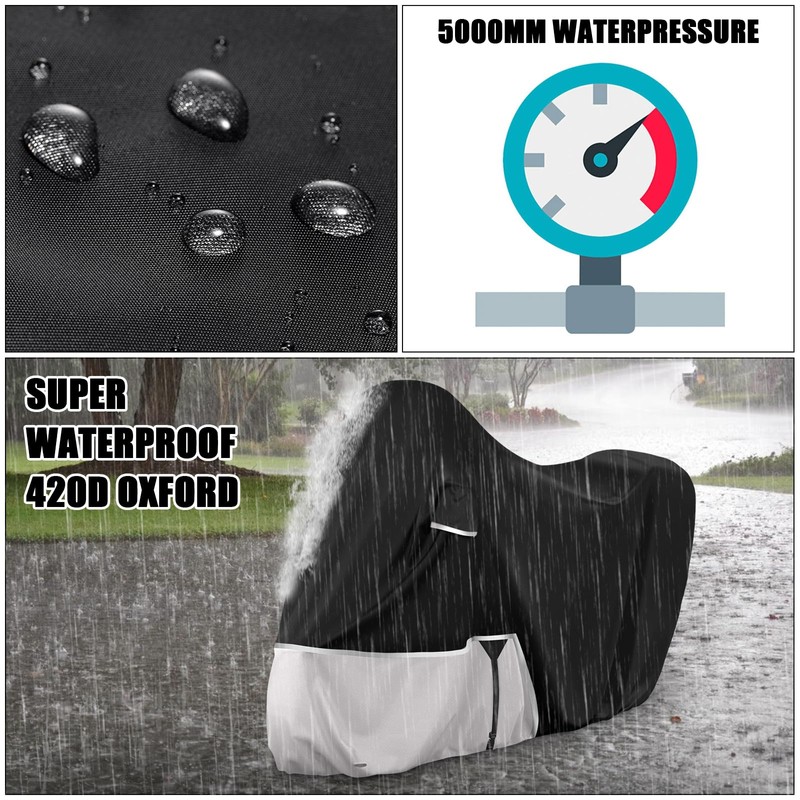 Waterproof Motorcycle Cover Replace for Piaggio Vespa GTV GTS GT125/200/250/300