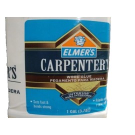 Elmer's Carpenter's Wood Glue Interior Sets Fast & Holds Strong 1 GAL (3.78L)