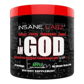 Pre Entreno I Am God Insane Labz 25 Servicios                                                                                                         