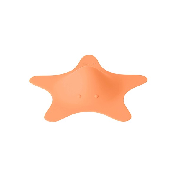 Boon Star Toddler Bath Tub and Sink Drain Cover - Starfish Shaped Toddler Bath Tub and Sink Drain Cover - Easy to Clean Bath and Sink Stopper - Baby Bath Essentials