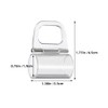 HIAKDOFT 2PCS Hook Handle Cordless Blind Pull Grips Cordless Roller