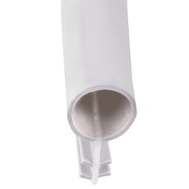 Window Weatherstrip Seal 5/16" Bulb Bubble Kerf Mount 4 Colors & 6 Length Options (100', White)