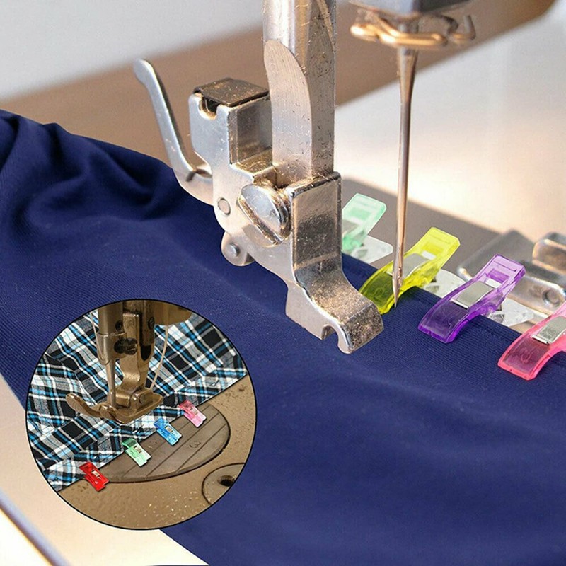 100PCS Multipurpose Sewing Clips – Fabric Clips for Sewing &