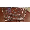 ALESSI for Delta Airlines Water Caddy Stainless Steel wire basket