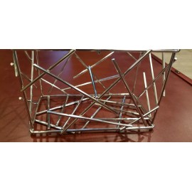 ALESSI for Delta Airlines Water Caddy Stainless Steel wire basket 044207752