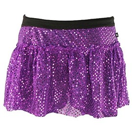 Purple Sparkle Running Skirt M