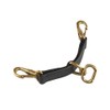 Shires Blenheim Leather Newmarket Attachment-Black Large