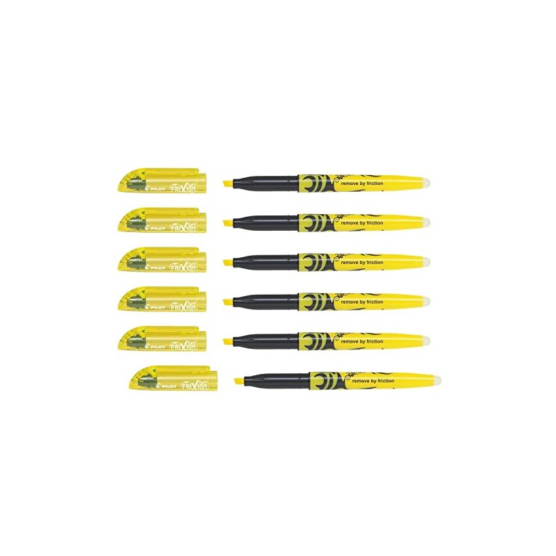 PILOT FriXion Light Erasable Highlighters 3.8 mm Yellow Pack of