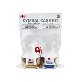 Meinl Cymbals MCCK-MCP Cymbal Care Set with 250 ml Polish and 250 ml Surface Seal Including Free Pair of Meinl Gloves