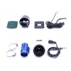 ZHSYMX Universal 52mm Water Temperature Gauge 100-300F(38-150C) Electronic Blue Digital