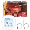 Touch Screen Digital Barbecue Thermometer with Timing Function Kitchen Cooking