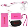 Safety Glasses – ANSI Z87 Certified, 5X Anti-Fog ClearShield™ Lenses