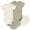 Modern Moments by Gerber Baby Neutral Short Sleeve Bodysuit and